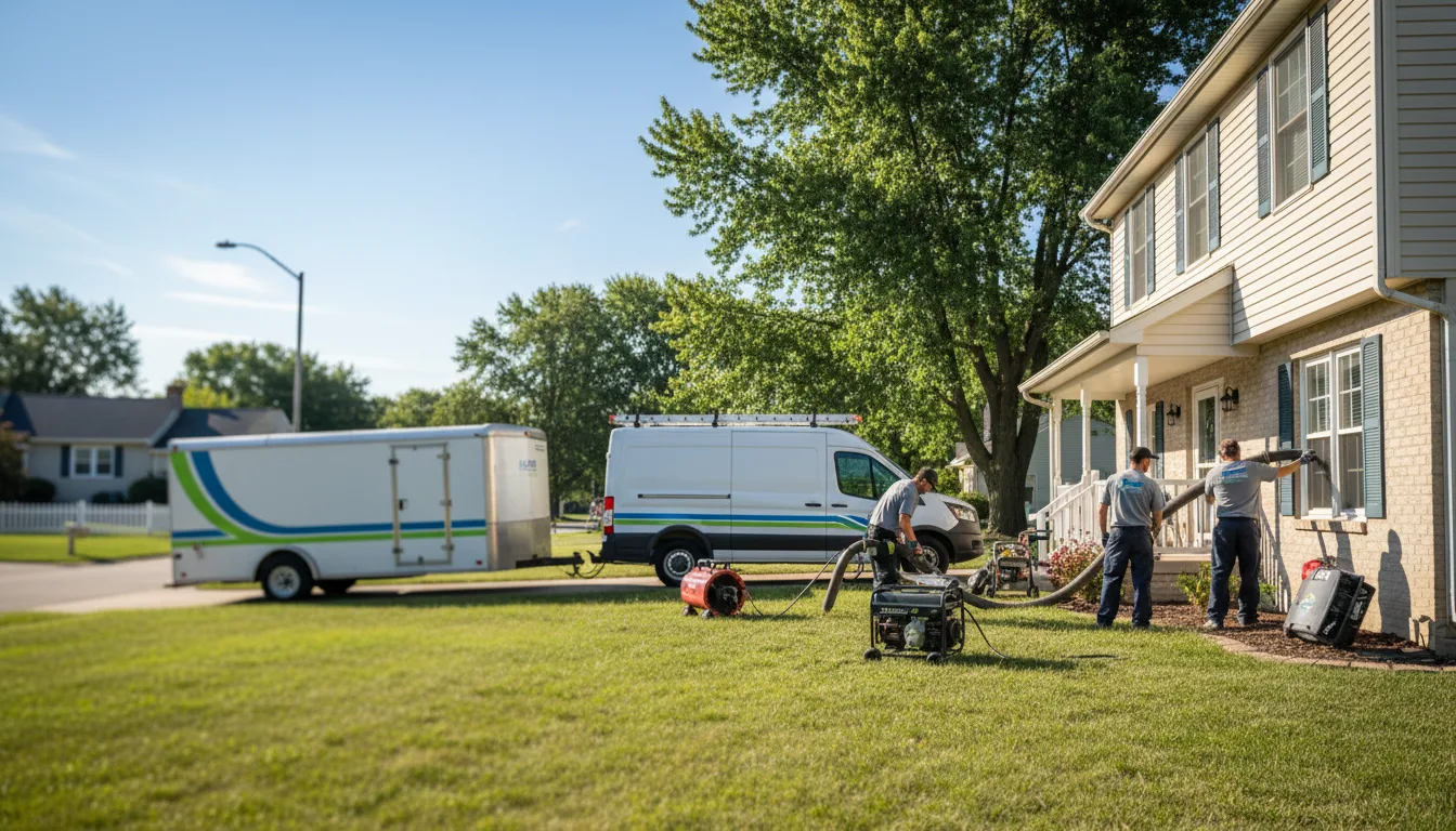 Flooded Basement Restoration And Cleanup With Repair in Couderay, WI near me